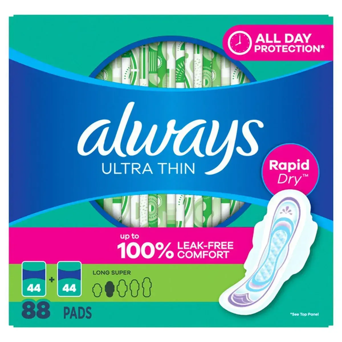 Băng Vệ Sinh siêu mỏng có cánh ALWAYS Ultra Thin của Mỹ1.webp