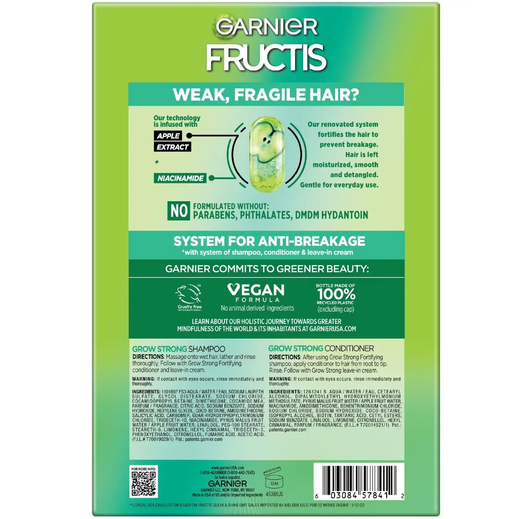 Garnier Fructis Grow Strong Shampoo & Conditioner For Stronger4.webp